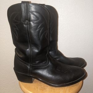 Durango Black Cowboy boots